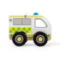 Bigjigs Toys Mini-Krankenwagen aus Holz