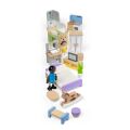 Bigjigs Toys Puppenhausmöbel-Set aus Holz
