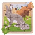 Bigjigs Toys Hase und Kaninchen Puzzle