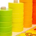 Bigjigs Toys Setztafel mit Zahlen