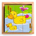 Bigjigs Toys Bild Würfel Würfel Tiere 9 Würfel