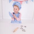 Bigjigs Toys Blaues Kochset