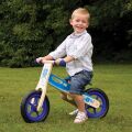 Bigjigs Toys Blaue hölzerne Babywippe
