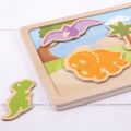 Bigjigs Toys Magnetisches Puzzle Dinosaurier
