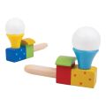 Bigjigs Toys Blasende Lokomotive mit Luftballon 1 Stk.