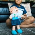 Bigjigs Toys Stoff-Robin-Puppe 30 cm