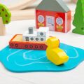 Bigjigs Rail Holzeisenbahngleis Stadt und Dorf 91 Teile