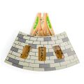 Bigjigs Rail Dreifach-Depot mit Toren