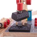 Bigjigs Rail Coal Dock mit Kran