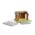 Bigjigs Rail Barn auf Schienen