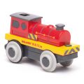 Bigjigs Rail Elektrische Lokomotive Red Strongman