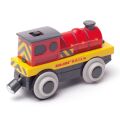 Bigjigs Rail Elektrische Lokomotive Red Strongman