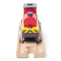 Bigjigs Rail Elektrische Lokomotive Red Strongman