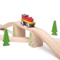 Bigjigs Rail Elektrische Lokomotive Red Strongman