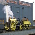 Bigjigs Rail Nachbildung der historischen Lokomotive Rocket + 2 Gleise
