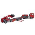 Bruder Truck mit Anhänger MAN TGA und Teleskoplader Manitou