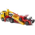 Bruder Truck MAN Abschleppwagen und Jeep