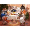 Brain Tree Puzzle Cat's Dinner 1000 Teile