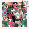 Galison Winter Cats Puzzle 500 Teile