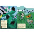 Chronicle Books Aktivitätsbuch mit meinen Naturaufklebern Schmetterlinge der Welt
