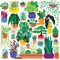 Mudpuppy Puzzle Happy Plants 500 Teile
