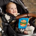 Mudpuppy Stoffbuch zum Aufhängen am Kinderwagen Gourmet
