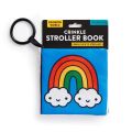 Mudpuppy Stoffbuch zum Aufhängen am Kinderwagen Rainbow World