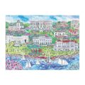 Galison Puzzle Michael Storrings Herrenhäuser in Newport 1000 Teile