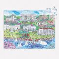 Galison Puzzle Michael Storrings Herrenhäuser in Newport 1000 Teile