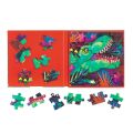 Mudpuppy Magnetische Puzzles Dinosaurier-Gebrüll 2x20 Teile