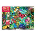 Mudpuppy Puzzle Schmetterlinge und Insekten 100 Teile