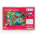 Mudpuppy Puzzle Schmetterlinge und Insekten 100 Teile