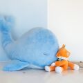 Doudou Plüsch Blauwal 60 cm