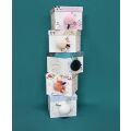 Doudou-Geschenkset - Plüschkaninchen mit beigem Pompon 25 cm