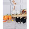 Doudou-Geschenkset - Erste Booties Set schwarze Katze 0-6 Monate