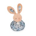 Doudou Schnuffeltuch Hase blau 3in1