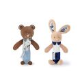 Doudou Quietschende Rassel 17 cm 1 Stück