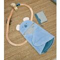 Doudou Plüschblaue Kapuzendecke Yoca le koala 70 cm