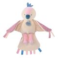 Doudou Geschenkset - musikalisches Plüschtier Vogel rosa 23 cm