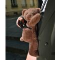 Doudou Plüsch-Umhängetasche Bär braun 30 cm