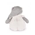 Doudou Geschenkset Musikalisches Nachtlicht mit Projektion Grauer Teddybär