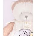 Doudou Geschenkset Musikalisches Nachtlicht mit Projektion Teddybär Rosa