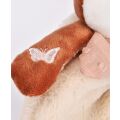 Doudou Geschenkset Plüschfuchs Mina mit Rassel 18 cm