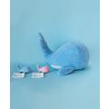 Doudou-Geschenkset - Plüsch Blauwal 15 cm