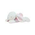 Doudou Plüschkaninchen mit dunkelrosa Bommel 65 cm