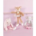 Doudou-Geschenkset - Plüschtier Maus grau Ballerina 30 cm