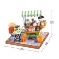 RoboTime 3D-Holzpuzzle Kaffeewagen