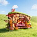 RoboTime 3D-Holzpuzzle Miniaturhaus Zauberwald Fluffy Grove