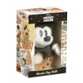 Rainbow Mickey Mouse Holz/Plüsch-Rassel