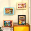RoboTime 3D-Holzpuzzle im Rahmen
 Old Times Buchhandlung